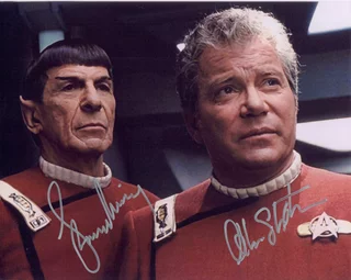 Star Trek autograph