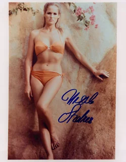 Ursula Andress autograph