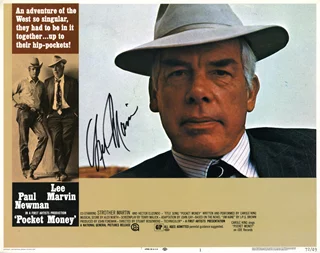 Lee Marvin autograph