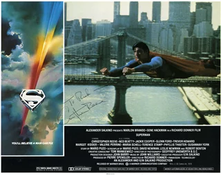 Christopher Reeve autograph