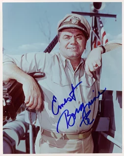 Ernest Borgnine autograph