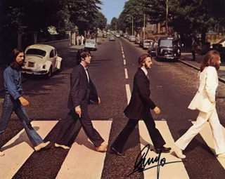 Ringo Starr autograph