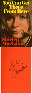 Shirley MacLaine autograph