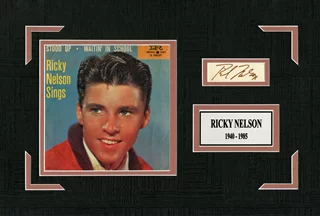 Rick Nelson autograph