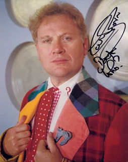 Colin Baker autograph