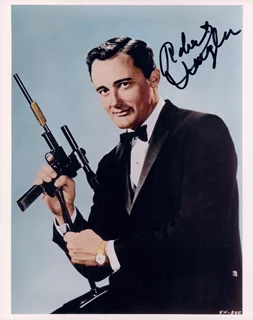 Robert Vaughn autograph