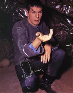 Leonard Nimoy autograph