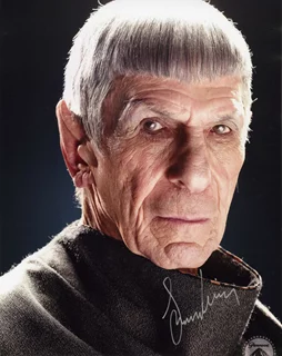 Leonard Nimoy autograph