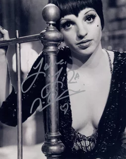 Liza Minnelli autograph