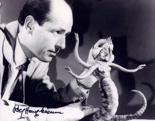 Ray Harryhausen autograph