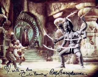 The Golden Voyage of Sinbad autograph