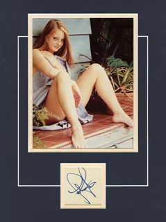 Jodie Foster autograph