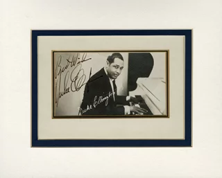 Duke Ellington autograph
