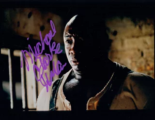 Michael Clarke Duncan autograph