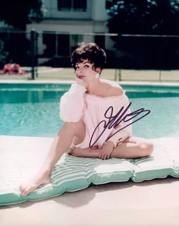 Joan Collins autograph