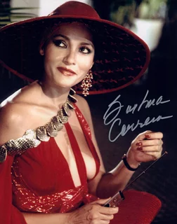 Barbara Carrera autograph