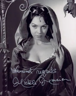 Michele Mercier autograph