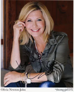 Olivia Newton-John autograph