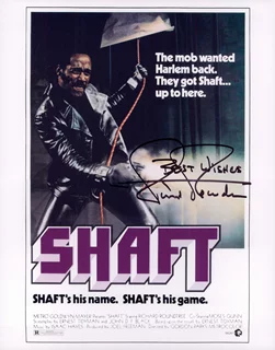 Richard Roundtree autograph