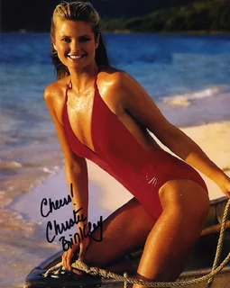 Christie Brinkley autograph