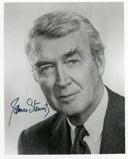 James Stewart autograph
