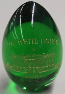White House Easter Egg autograph