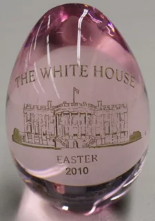 White House Easter Egg autograph