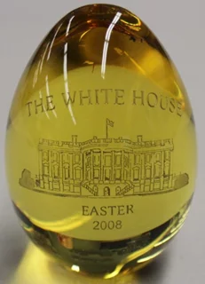 White House Easter Egg autograph