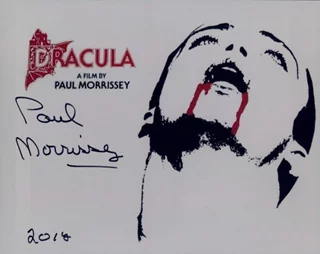 Paul Morrissey autograph