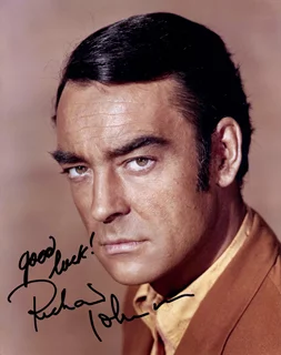 Richard Johnson autograph