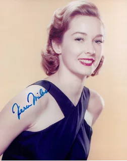 Vera Miles autograph