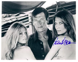 Maud Adams autograph