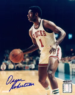 Oscar Robertson autograph