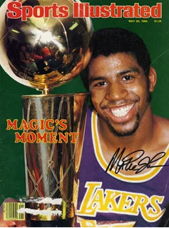 Magic Johnson autograph
