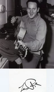 Les Paul autograph