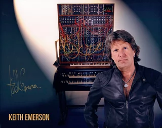Keith Emerson autograph