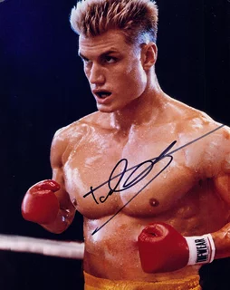 Dolph Lundgren autograph