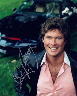 David Hasselhoff autograph