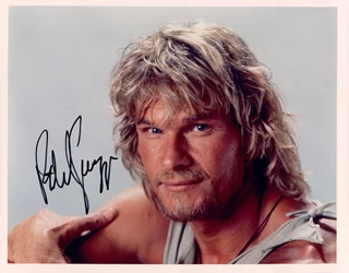Patrick Swayze autograph