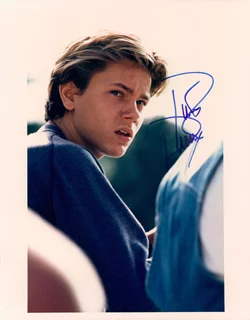 River Phoenix autograph