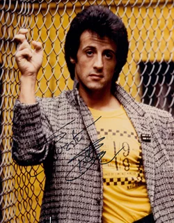 Sylvester Stallone autograph