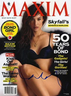 Berenice Marlohe autograph