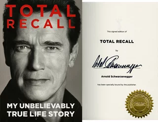 Arnold Schwarzenegger autograph