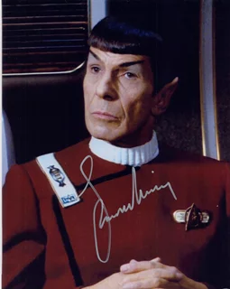 Leonard Nimoy autograph