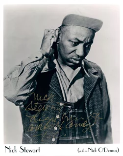 Nick Stewart autograph