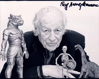 Ray Harryhausen autograph