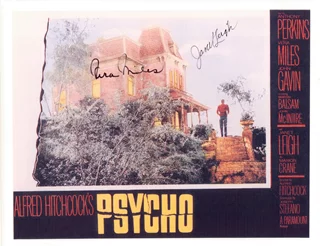 Psycho autograph