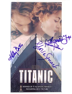 Titanic autograph
