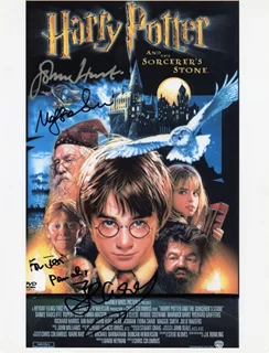 Harry Potter and The Sorcerers's Stone autograph