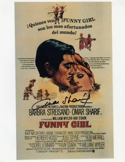 Omar Sharif autograph